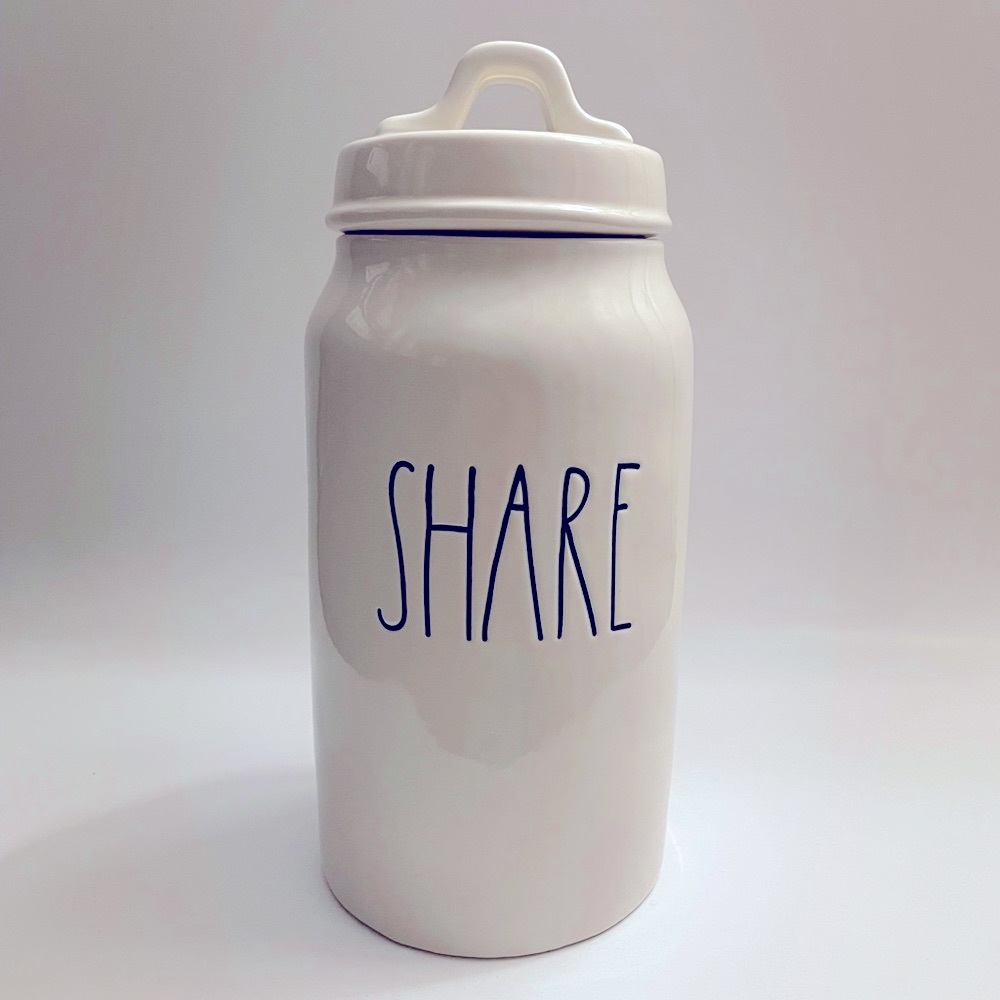 Rae Dunn Share Canister